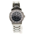 Bvlgari Solo Tempo Date Black Dial Quartz Watch Silver