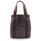 Louis Vuitton Monogram Cover Boble Tote Brown Leather Gold — view 2