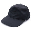 Prada Re-Nylon Logo Embroidery Baseball Cap Hat Black