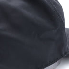 Prada Re-Nylon Logo Embroidery Baseball Cap Hat Black — view 6