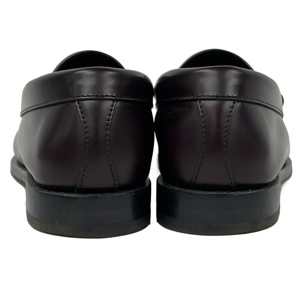 Celine Loafers 36.5 Dark Brown Trio Chain Margarette Leather — view 3