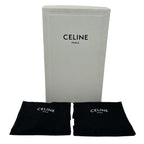 Celine Loafers 36.5 Dark Brown Trio Chain Margarette Leather — view 7