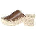 Loewe Petals Anagram Logo Espadrilles Platform Sandals Shoes Brown