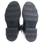 Louis Vuitton LV Bob Line Monogram Leather Lace Up Ankle Short Boots Black — view 5