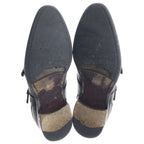 Louis Vuitton Epi Leather Double Monk Strap Dress Business Shoes Black — view 5