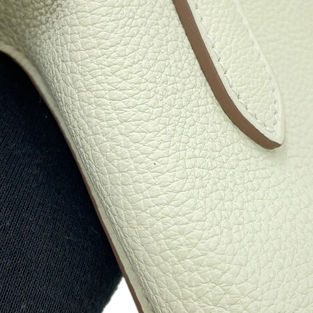 Hermes Shoulder Bag Vidposh Mushroom M Silver Togo — view 6