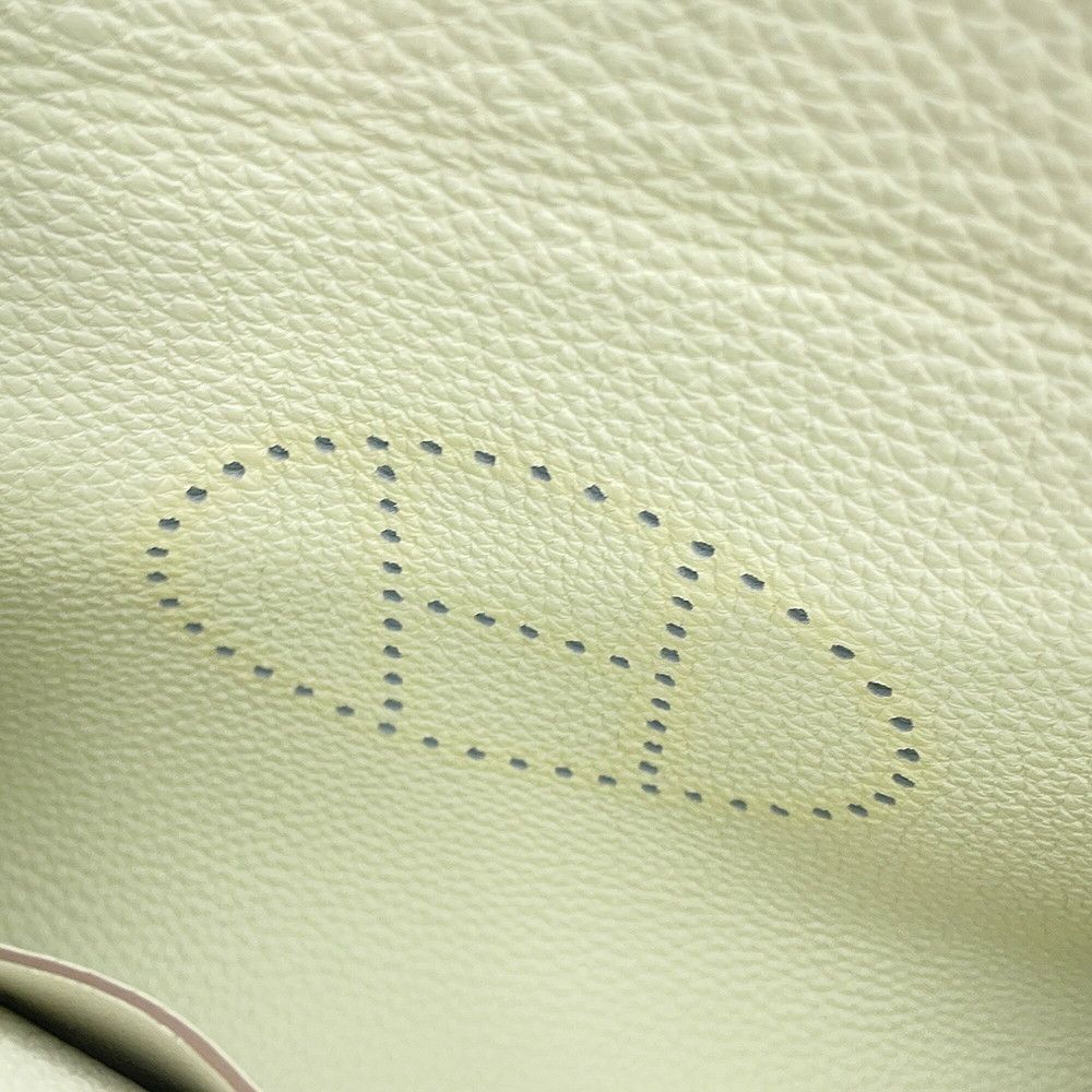 Hermes Shoulder Bag Vidposh Mushroom M Silver Togo — view 8
