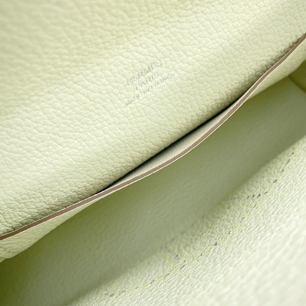 Hermes Shoulder Bag Vidposh Mushroom M Silver Togo — view 7