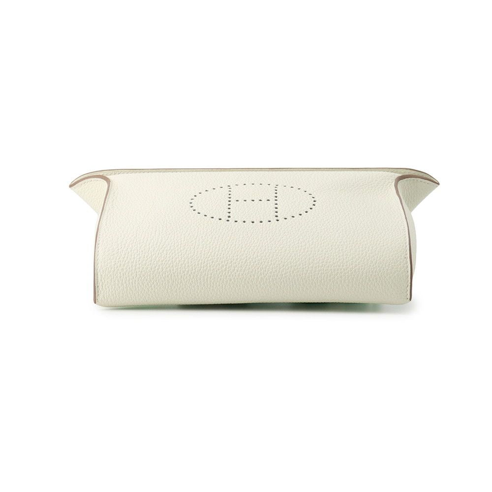 Hermes Shoulder Bag Vidposh Mushroom M Silver Togo — view 3