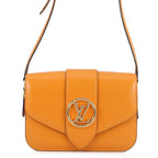 Louis Vuitton Shoulder Bag Smooth Leather LV Pont Neuf LV Circle Signature