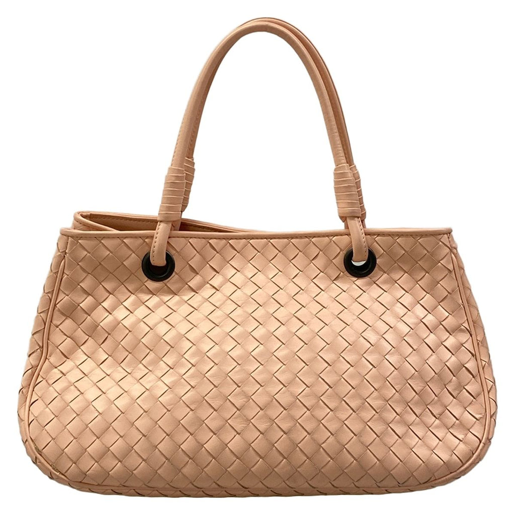 Bottega Veneta Handbag Intrecciato Pink Leather