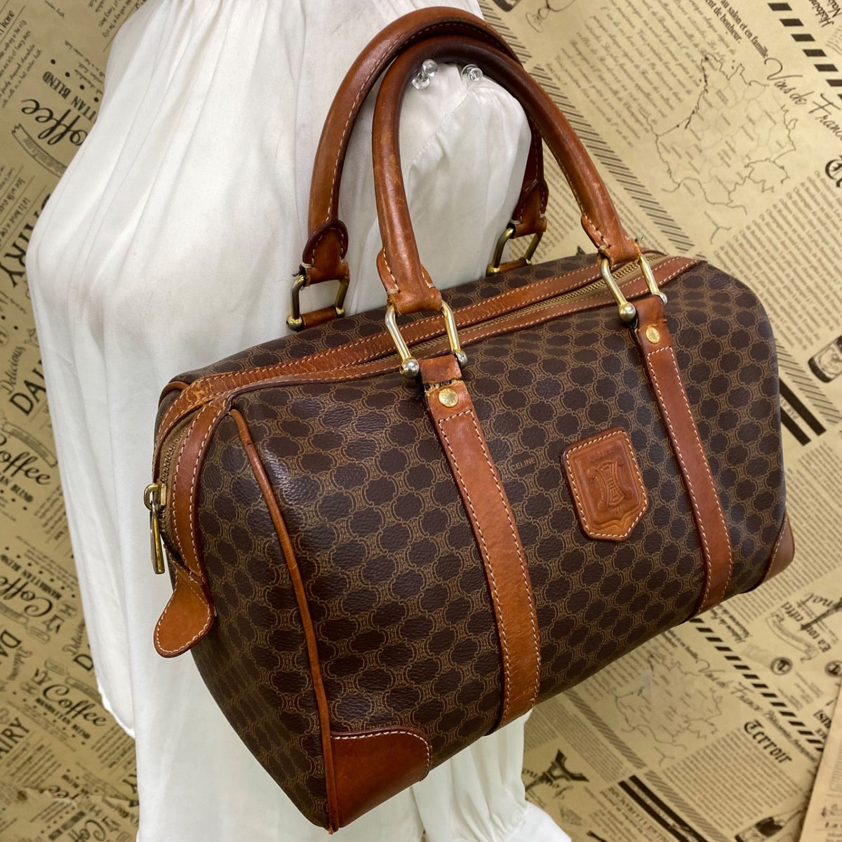 Celine Handbag Mini Boston Macadam Travel Business Tote — view 3