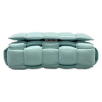 Bottega Veneta Shoulder Bag Padded Cassette Light Blue Leather — view 5
