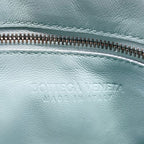 Bottega Veneta Shoulder Bag Padded Cassette Light Blue Leather — view 7