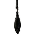 Bottega Veneta Shoulder Bag Intrecciato Black Leather — view 2