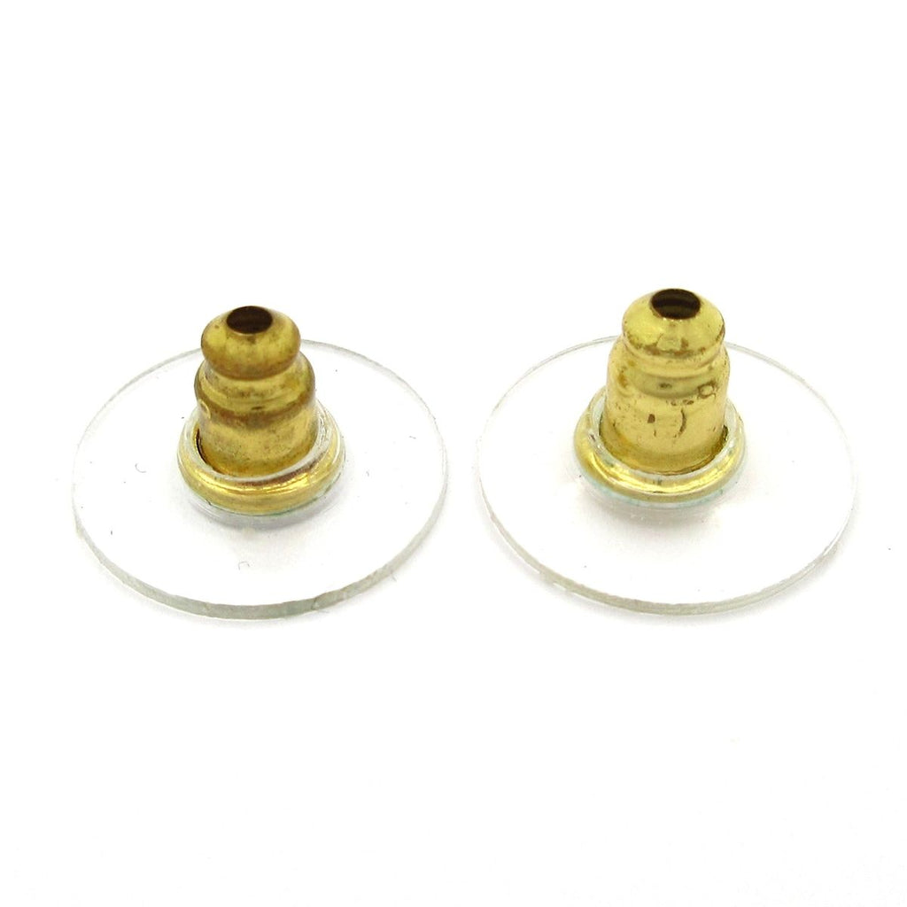 Chanel Earrings Leather Gold Black Ivory — view 6
