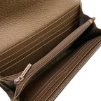 Gucci Wallet Ophidia Dark Brown Beige Multi Leather — view 4