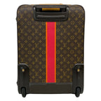 Louis Vuitton Travel Bag Monogram Pegase 55 Initial Paint — view 3