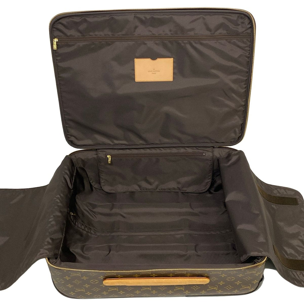 Louis Vuitton Travel Bag Monogram Pegase 55 Initial Paint — view 7