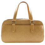 Louis Vuitton Shelton Monogram Matte Ambre Gold Handbag