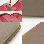 Hermes Silki Daily GM Veau Epsom Etoupe Gray Pink Notebook Cover Agenda — view 8