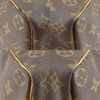 Louis Vuitton Speedy 35 Mini Boston Monogram Canvas Brown Handbag — view 4