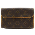 Louis Vuitton Pochette Florentine Hip 2-Way Pouch Monogram Canvas Brown Waist
