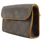 Louis Vuitton Pochette Florentine Hip 2-Way Pouch Monogram Canvas Brown Waist — view 2