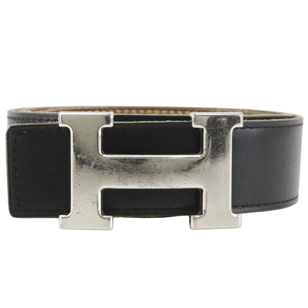 Hermes Belt 85 Reversible Calf Black Brown
