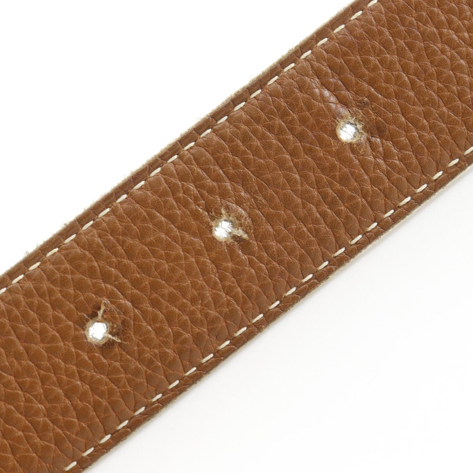 Hermes Belt 85 Reversible Calf Black Brown — view 6
