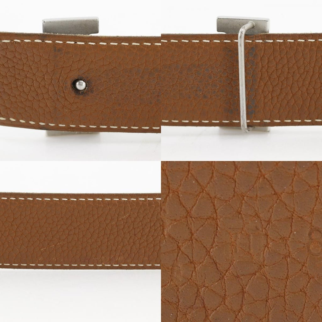 Hermes Belt 85 Reversible Calf Black Brown — view 9