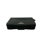 Prada Saffiano Leather Bifold Wallet Mini Black — view 3