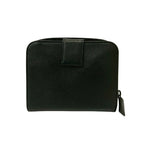 Prada Saffiano Leather Bifold Wallet Mini Black — view 2