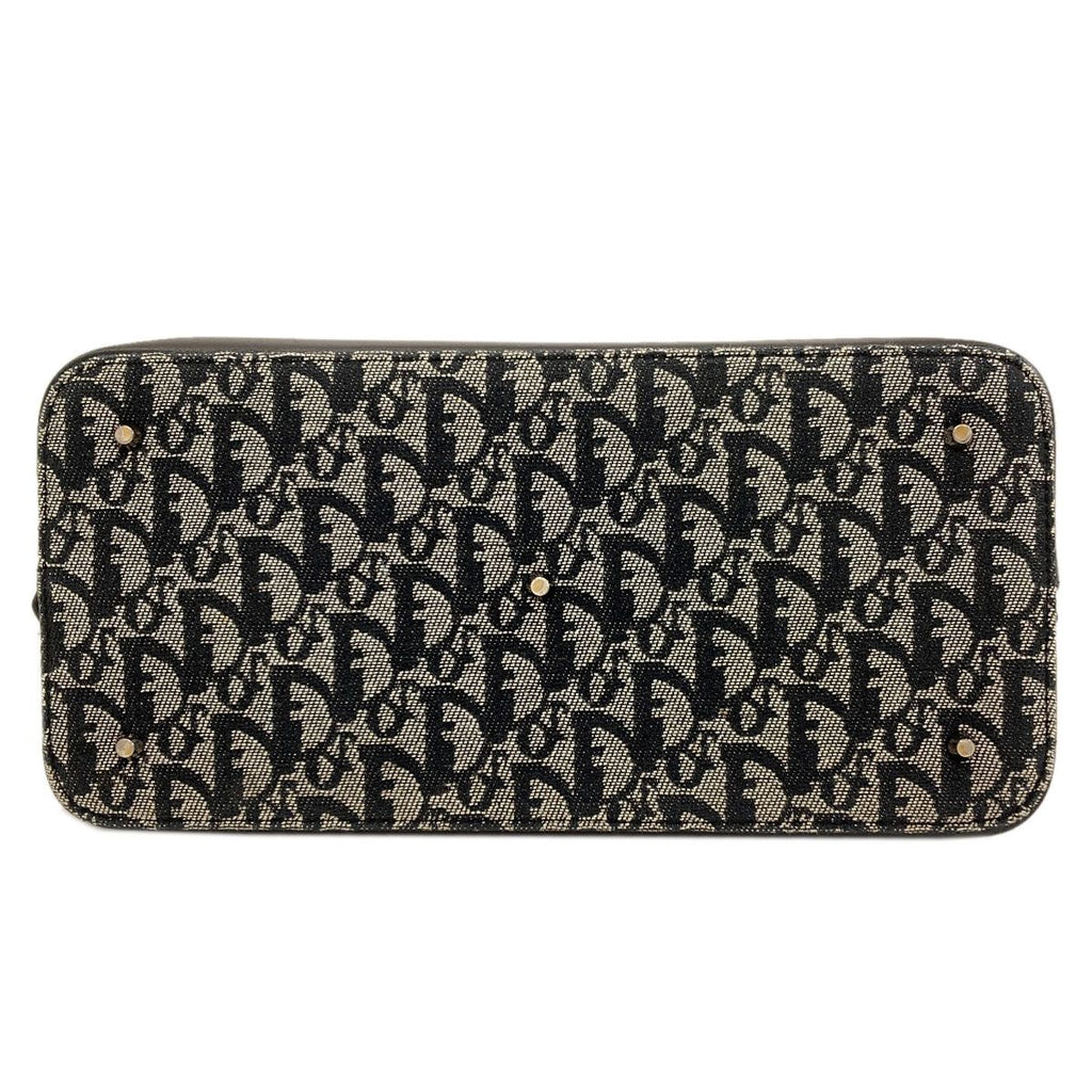 Dior Trotter Pattern Handbag Canvas — view 4