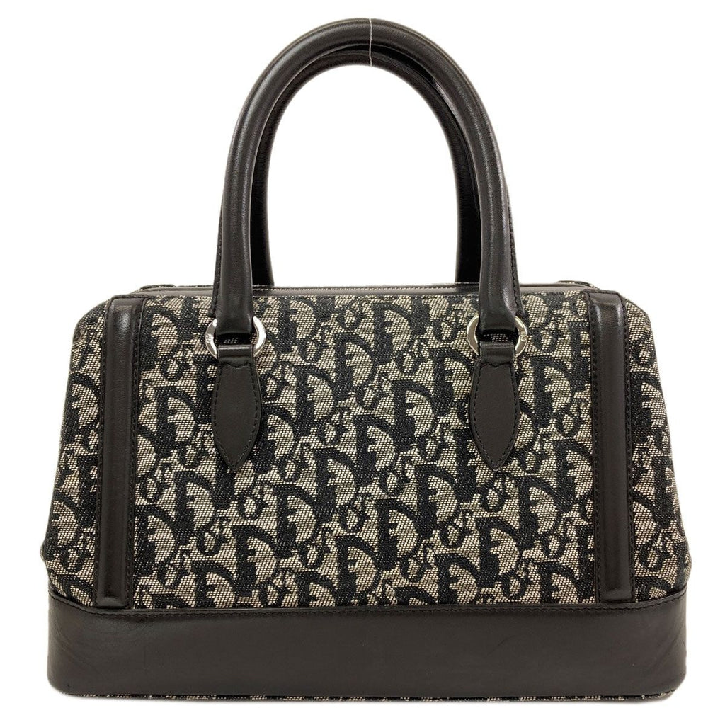 Dior Trotter Pattern Handbag Canvas — view 2