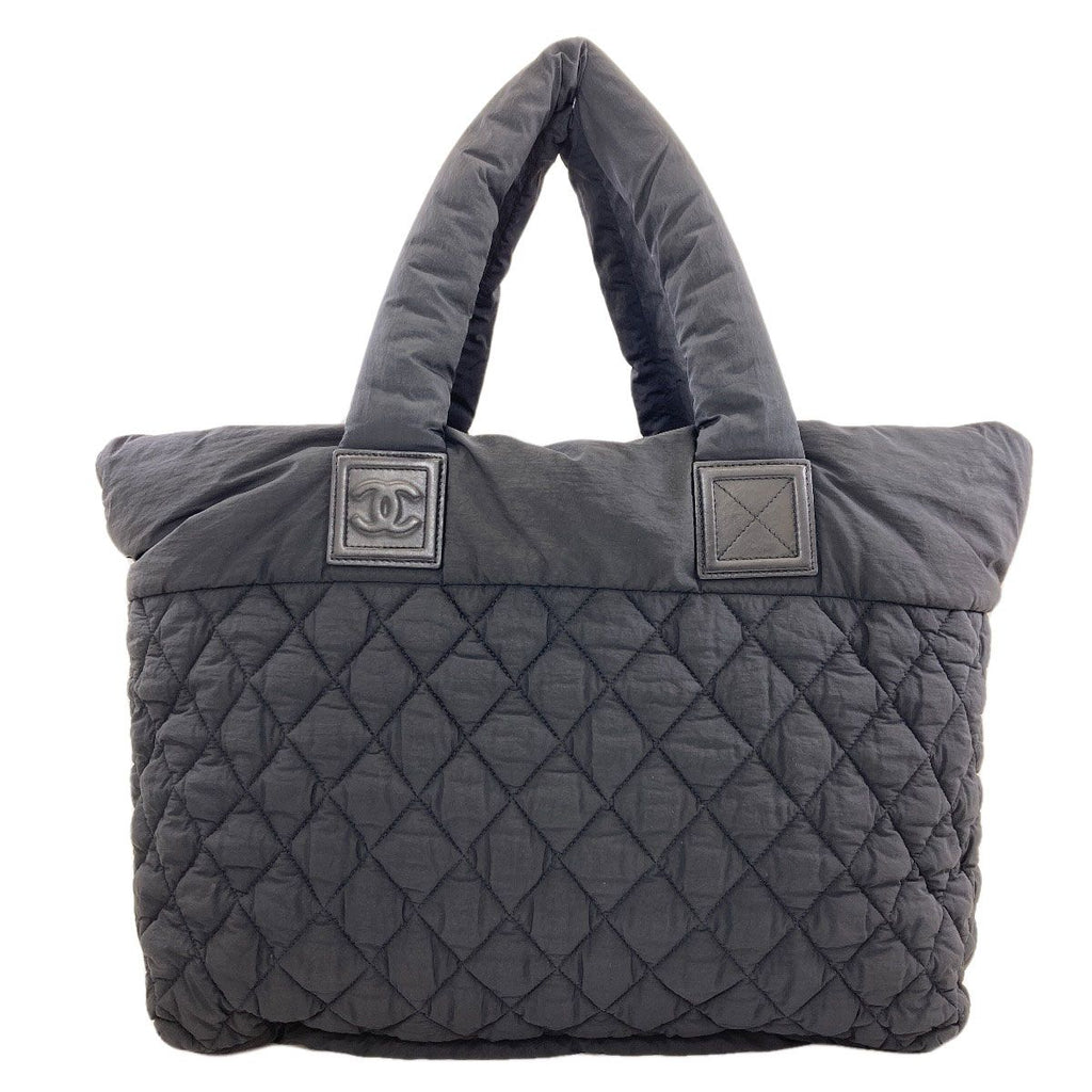 Chanel Coco Cocoon Silver Tote Nylon — view 2