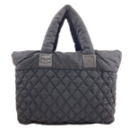 Chanel Coco Cocoon Silver Tote Nylon — view 2