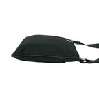 Prada Nylon Tessuto Leather Shoulder Bag Crossbody Pochette Black — view 6