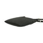 Fendi Zucchino FF Pattern Logo Leather Shoulder Bag Crossbody Black — view 8