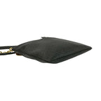 Fendi Zucchino FF Pattern Logo Leather Shoulder Bag Crossbody Black — view 7