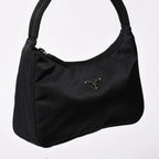 Prada Hobo Handbag Nylon Black — view 3