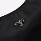 Prada Hobo Handbag Nylon Black — view 7