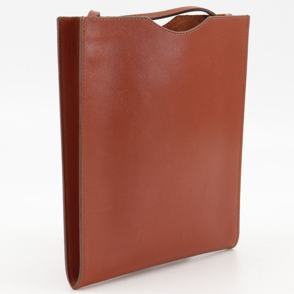 Hermes Omenitu Box Calf Red Brown Shoulder — view 3