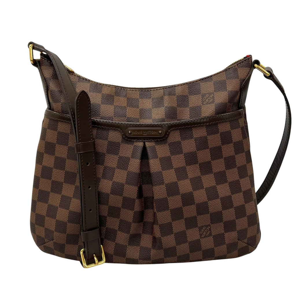 Louis Vuitton Shoulder Bag Blue Mzbeli Brown Damier