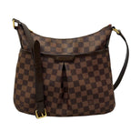 Louis Vuitton Shoulder Bag Blue Mzbeli Brown Damier