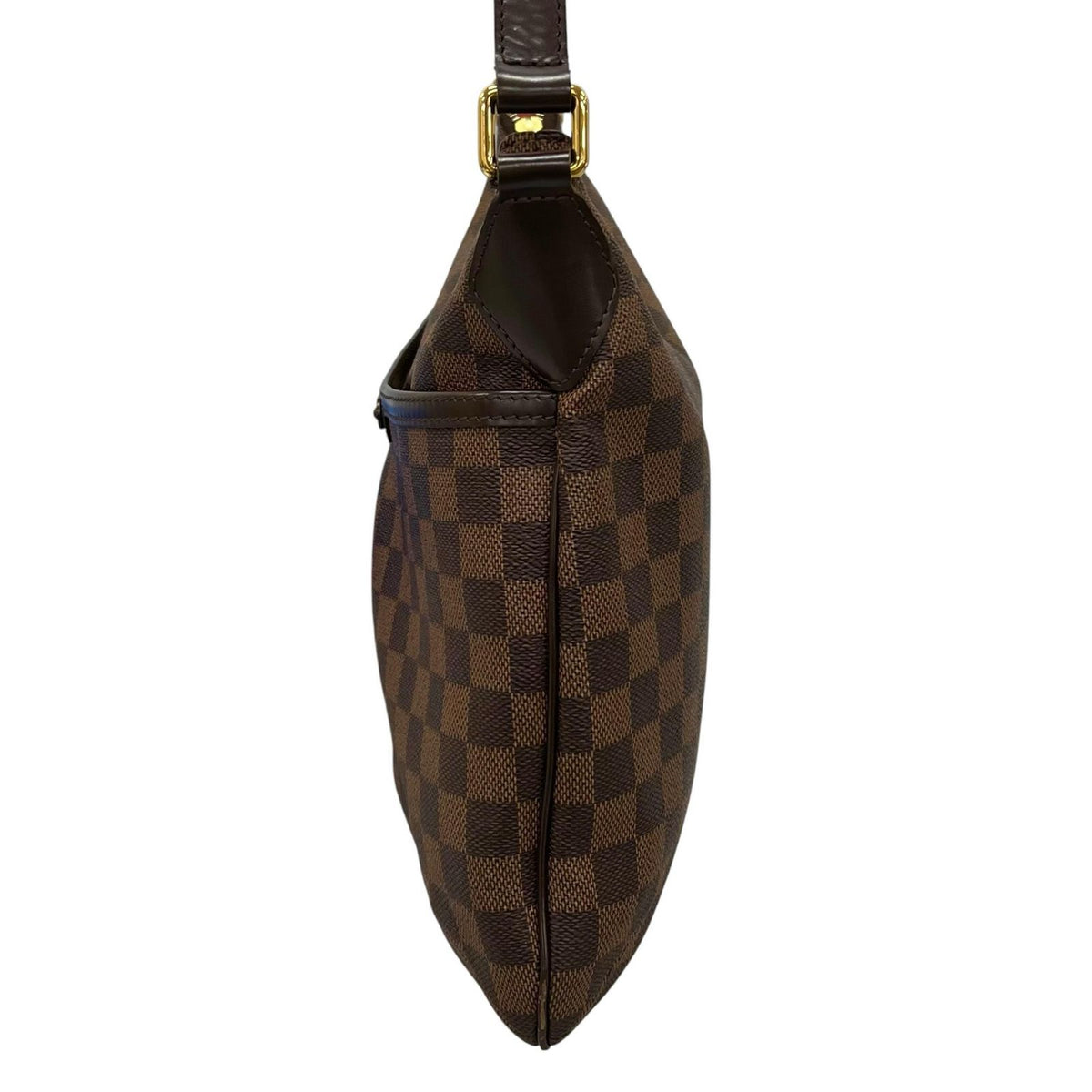 Louis Vuitton Shoulder Bag Blue Mzbeli Brown Damier — view 3