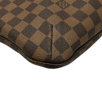 Louis Vuitton Shoulder Bag Blue Mzbeli Brown Damier — view 8