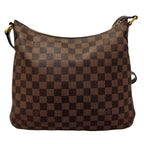 Louis Vuitton Shoulder Bag Blue Mzbeli Brown Damier — view 2