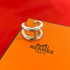 Hermes Osmose GM Ring 925 Sterling Silver
