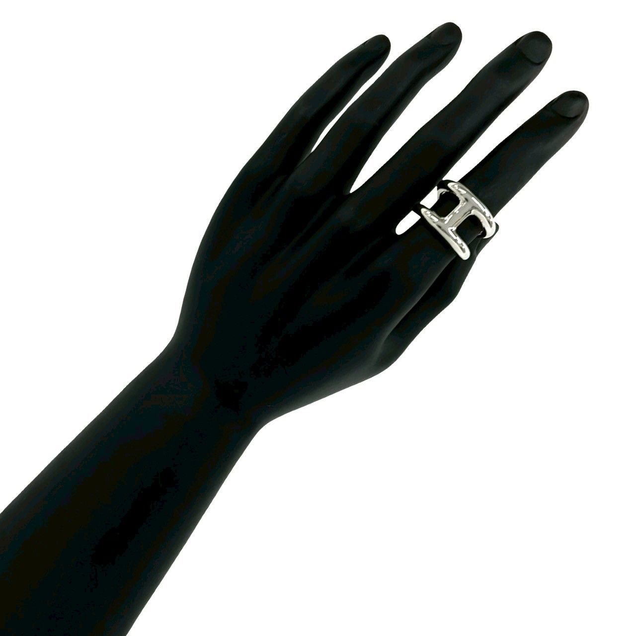 Hermes Osmose GM Ring 925 Sterling Silver — view 2